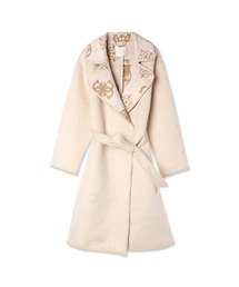 Guess | Ludovica Wool-Blend Wrap Coat(その他アウター)
