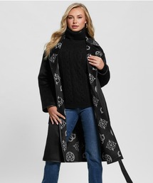 Guess | Ludovica Wool-Blend Wrap Coat(その他アウター)