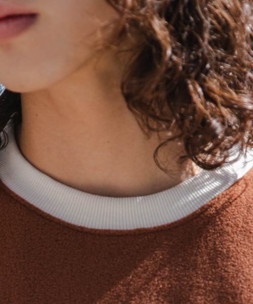 WEGO(ウィゴー)の「WEGO/リンガーフリースグラフィックプルオーバー(スウェット・メンズ・ブラック/ブラウン/オフホワイト・MEDIUM/LARGE)」の16枚目の写真