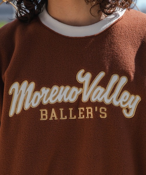 WEGO(ウィゴー)の「WEGO/リンガーフリースグラフィックプルオーバー(スウェット・メンズ・ブラック/ブラウン/オフホワイト・MEDIUM/LARGE)」の17枚目の写真