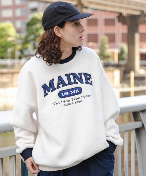 WEGO(ウィゴー)の「WEGO/リンガーフリースグラフィックプルオーバー(スウェット・メンズ・ブラック/ブラウン/オフホワイト・MEDIUM/LARGE)」の20枚目の写真