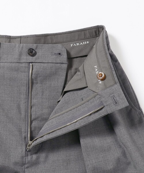 Ray BEAMS(レイビームス)の「FARAH / Two Tuck Wide Shorts(その他パンツ・レディース・グレー/その他・26inch/28inch)」の8枚目の写真