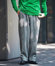 EDIFICE | パターンジャージー 1タックイージーパンツ(スラックス)