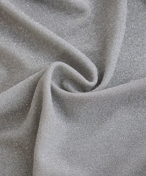 tiptop（ティップトップ）の「ラメハイネックロンT（Tシャツ/カットソー・レディース・チャコールグレー/ブラック/グレー/アイボリー・FREE）」の9枚目の写真