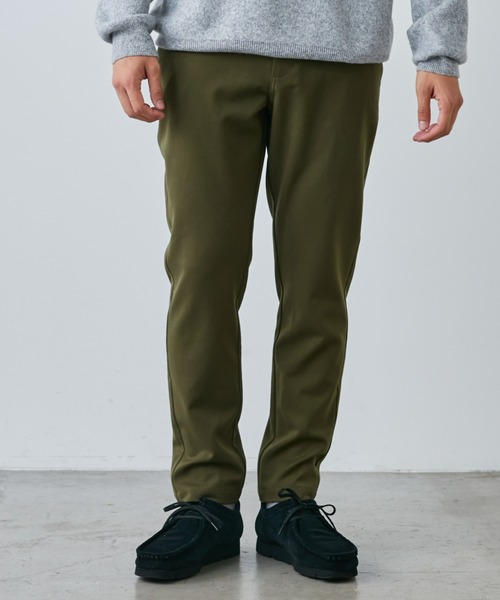 CIAOPANIC TYPY(チャオパニックティピー)の「ジャージーライクスラックスストレッチパンツ(スラックス・メンズ・ブラック/ネイビー/ブラウン/カーキ/グレー・SMALL/MEDIUM/LARGE/X-LARGE)」の4枚目の写真