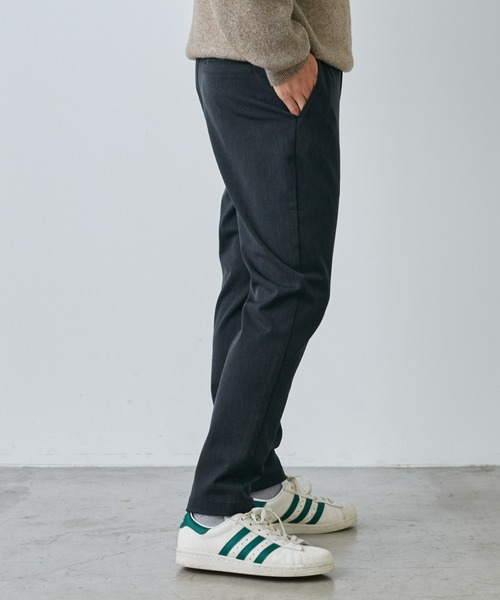 CIAOPANIC TYPY(チャオパニックティピー)の「ジャージーライクスラックスストレッチパンツ(スラックス・メンズ・ブラック/ネイビー/ブラウン/カーキ/グレー・SMALL/MEDIUM/LARGE/X-LARGE)」の9枚目の写真