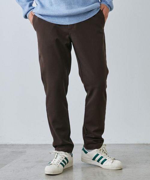 CIAOPANIC TYPY(チャオパニックティピー)の「ジャージーライクスラックスストレッチパンツ(スラックス・メンズ・ブラック/ネイビー/ブラウン/カーキ/グレー・SMALL/MEDIUM/LARGE/X-LARGE)」の17枚目の写真