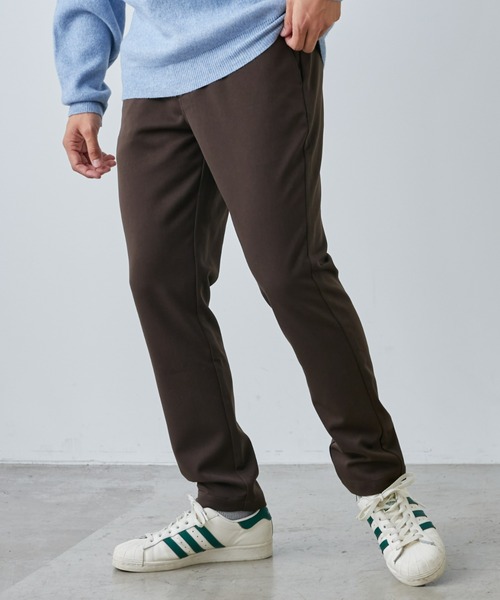 CIAOPANIC TYPY(チャオパニックティピー)の「ジャージーライクスラックスストレッチパンツ(スラックス・メンズ・ブラック/ネイビー/ブラウン/カーキ/グレー・SMALL/MEDIUM/LARGE/X-LARGE)」の18枚目の写真