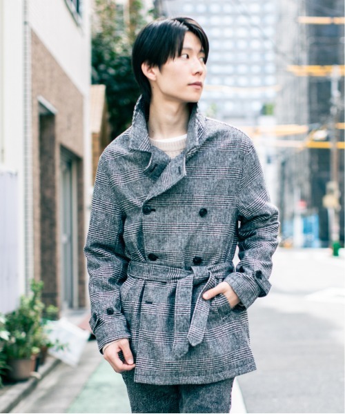 【セール】ウールミックスソフトメルトン トラディショナル ショートトレンチ（トレンチコート）｜En serio TOKYO（エンソリオトーキョー） pattayablatt.com