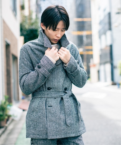 【セール】ウールミックスソフトメルトン トラディショナル ショートトレンチ（トレンチコート）｜En serio TOKYO（エンソリオトーキョー） pattayablatt.com