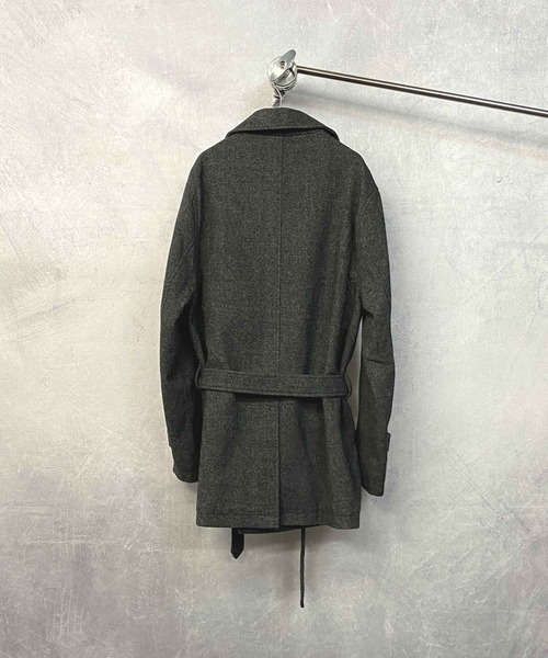 【セール】ウールミックスソフトメルトン トラディショナル ショートトレンチ（トレンチコート）｜En serio TOKYO（エンソリオトーキョー） pattayablatt.com