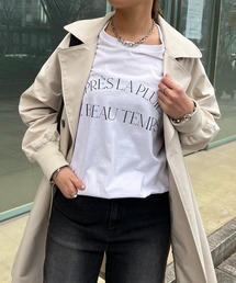 un dix cors | ラウンドロゴロンT(Tシャツ/カットソー)