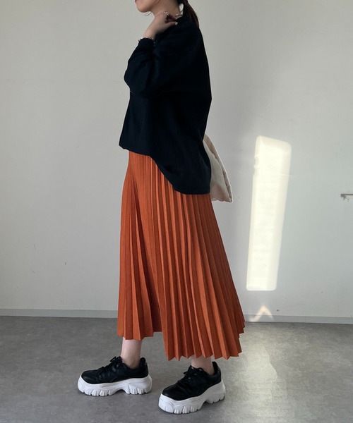 un dix cors(アンディコール)の「ラウンドロゴロンT(Tシャツ/カットソー・レディース・ブラック/オフホワイト・FREE)」の20枚目の写真