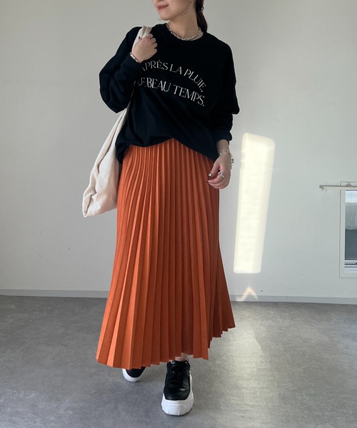 un dix cors(アンディコール)の「ラウンドロゴロンT(Tシャツ/カットソー・レディース・ブラック/オフホワイト・FREE)」の22枚目の写真