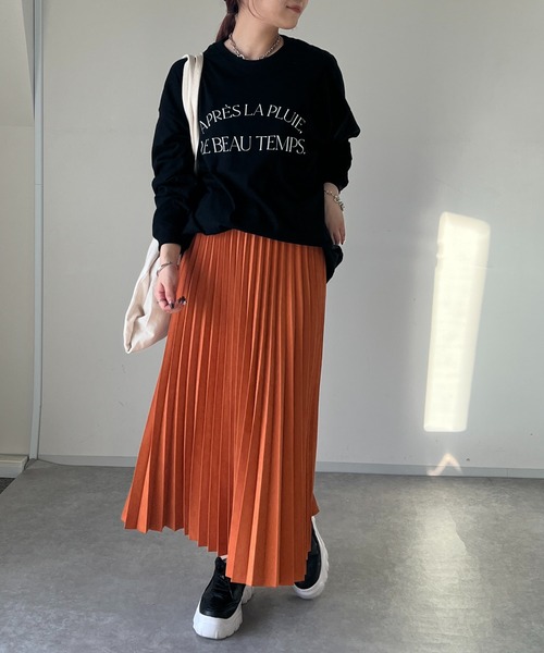 un dix cors(アンディコール)の「ラウンドロゴロンT(Tシャツ/カットソー・レディース・ブラック/オフホワイト・FREE)」の19枚目の写真