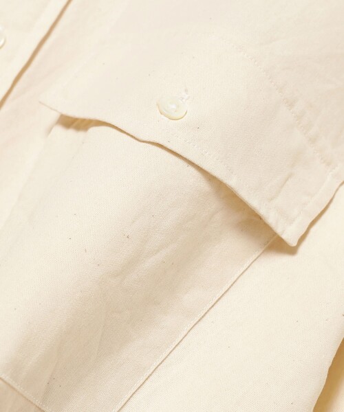 J.PRESS（ジェイプレス）の「J.PRESS × BEAMS LIGHTS / 別注 バギーフィット ボタンダウン シャツ（シャツ/ブラウス・メンズ・サックスブルー/ナチュラル・MEDIUM/LARGE）」の9枚目の写真