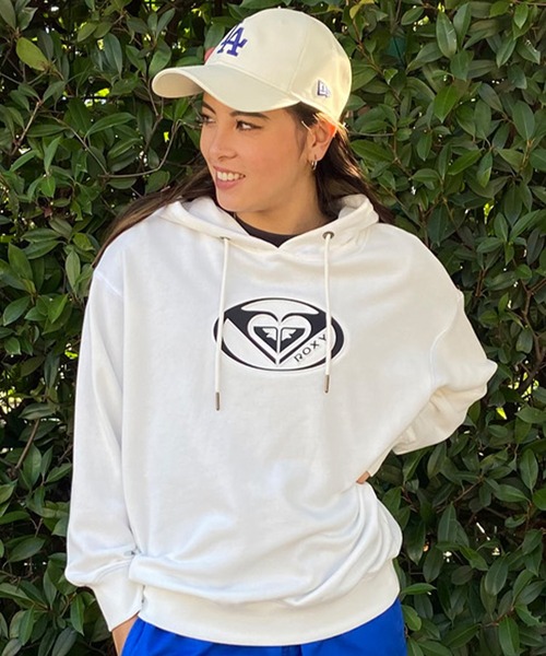 ROXY(ロキシー)の「ROXY/ロキシー パーカー プルオーバーフーディー セットアップ RPO241062(パーカー・レディース・グレー/ライトブルー/ホワイト・M/L)」の1枚目の写真