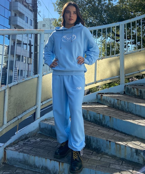 ROXY(ロキシー)の「ROXY/ロキシー パーカー プルオーバーフーディー セットアップ RPO241062(パーカー・レディース・グレー/ライトブルー/ホワイト・M/L)」の14枚目の写真