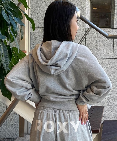 ROXY(ロキシー)の「ROXY/ロキシー パーカー プルオーバーフーディー セットアップ RPO241062(パーカー・レディース・グレー/ライトブルー/ホワイト・M/L)」の16枚目の写真