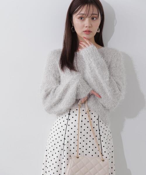 PROPORTION BODY DRESSING（プロポーションボディドレッシング）の「フェザーニット / 1214170103（ニット/セーター・レディース・グレー/ホワイト/ピンク・FREE）」の22枚目の写真