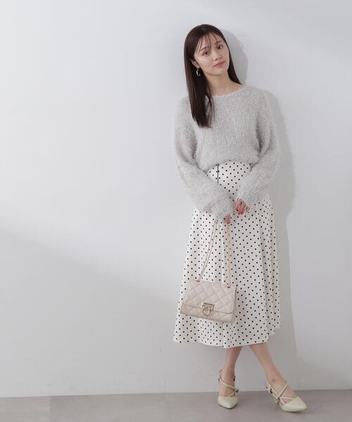 PROPORTION BODY DRESSING（プロポーションボディドレッシング）の「フェザーニット / 1214170103（ニット/セーター・レディース・グレー/ホワイト/ピンク・FREE）」の10枚目の写真