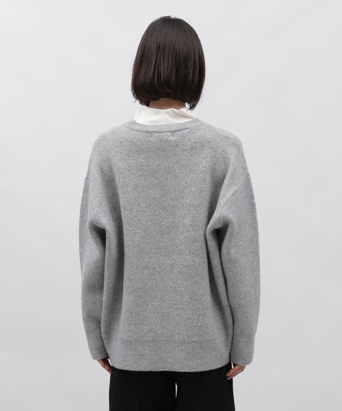 LAKOLE（ラコレ）の「7ゲージロゴジャガードニット / 995725（ニット/セーター・レディース・ライトグリーン/グレー/アイボリー・SMALL/MEDIUM）」の22枚目の写真