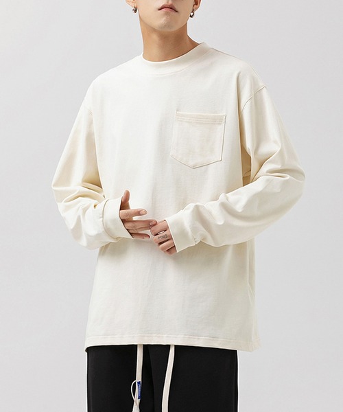 aimoha(アイモハ)の「aimoha outdoor ユニセックス ポケットTシャツ(Tシャツ/カットソー・レディース・ブラック/ホワイト/ネイビー・MEDIUM/LARGE/X-LARGE)」の1枚目の写真