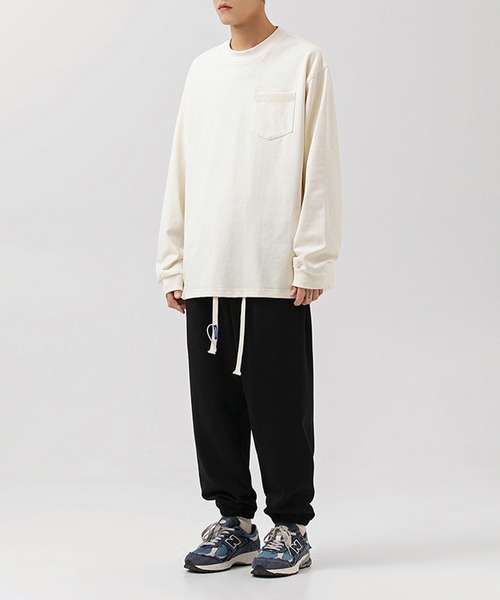 aimoha(アイモハ)の「aimoha outdoor ユニセックス ポケットTシャツ(Tシャツ/カットソー・レディース・ブラック/ホワイト/ネイビー・MEDIUM/LARGE/X-LARGE)」の4枚目の写真