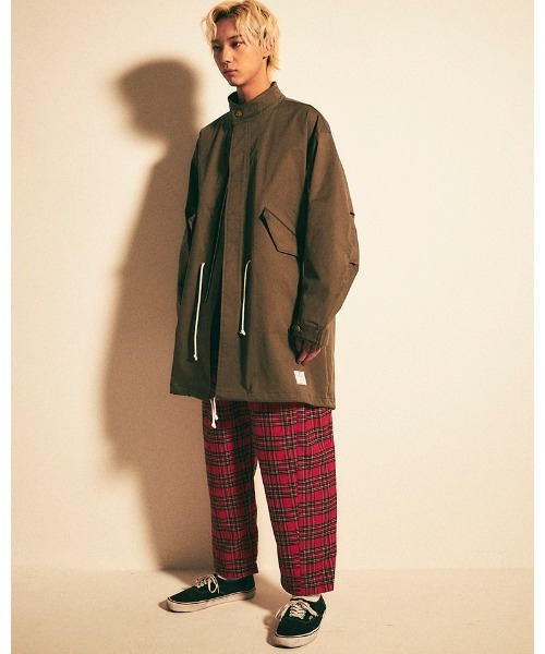 EFFECTEN(エフェクテン)の「mj9763- Habit sleeve mods coat モッズコート(モッズコート・メンズ・ブラック/オリーブ・FREE)」の6枚目の写真