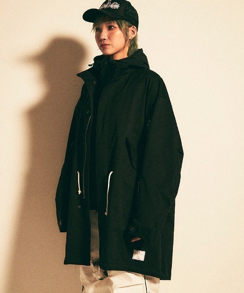 EFFECTEN(エフェクテン)の「mj9763- Habit sleeve mods coat モッズコート(モッズコート・メンズ・ブラック/オリーブ・FREE)」の7枚目の写真