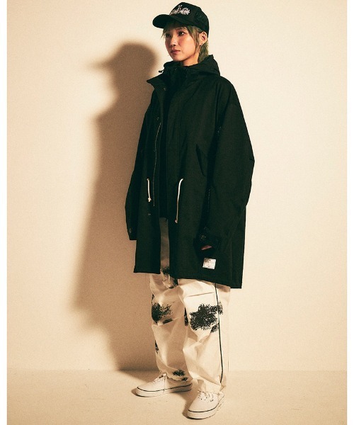 EFFECTEN(エフェクテン)の「mj9763- Habit sleeve mods coat モッズコート(モッズコート・メンズ・ブラック/オリーブ・FREE)」の8枚目の写真