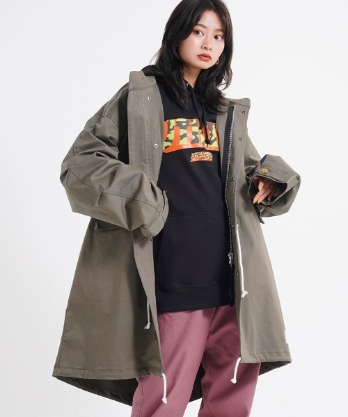 EFFECTEN(エフェクテン)の「mj9763- Habit sleeve mods coat モッズコート(モッズコート・メンズ・ブラック/オリーブ・FREE)」の13枚目の写真
