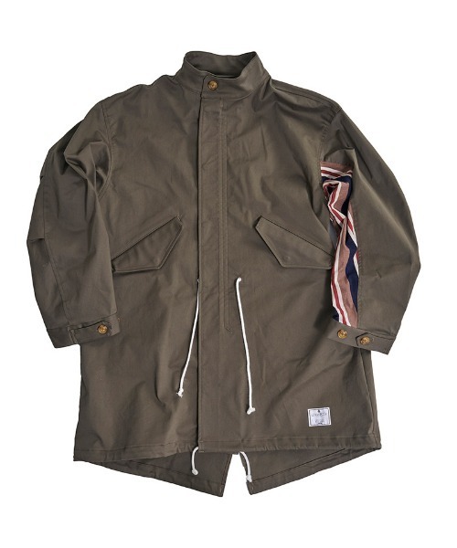 EFFECTEN(エフェクテン)の「mj9763- Habit sleeve mods coat モッズコート(モッズコート・メンズ・ブラック/オリーブ・FREE)」の15枚目の写真