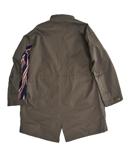 EFFECTEN(エフェクテン)の「mj9763- Habit sleeve mods coat モッズコート(モッズコート・メンズ・ブラック/オリーブ・FREE)」の16枚目の写真