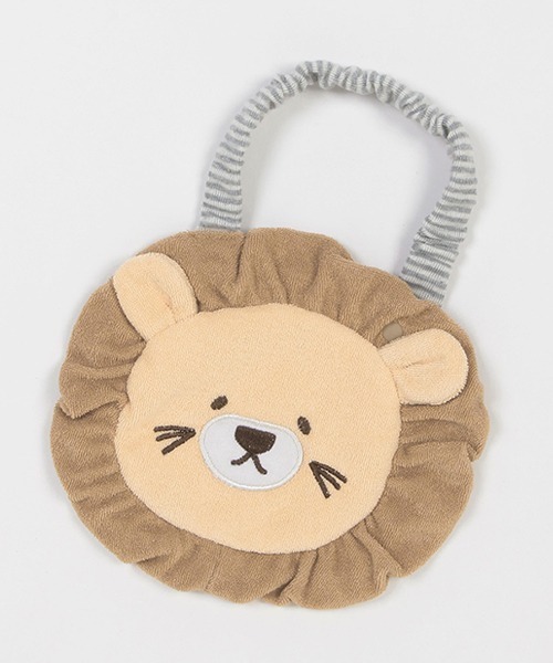 petit main（プティマイン）の「アニマルスタイ（スタイ/よだれかけ・キッズ・アイボリー/マスタード/モカ・FREE）」の3枚目の写真