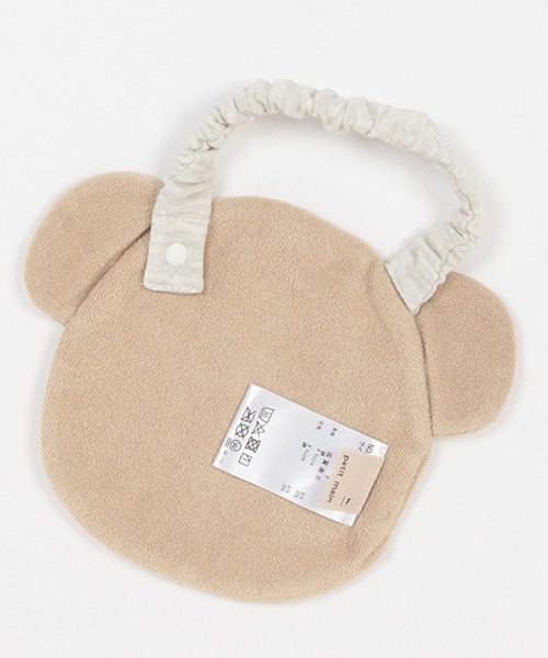 petit main（プティマイン）の「アニマルスタイ（スタイ/よだれかけ・キッズ・アイボリー/マスタード/モカ・FREE）」の7枚目の写真