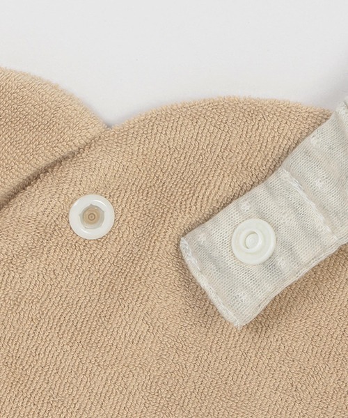 petit main（プティマイン）の「アニマルスタイ（スタイ/よだれかけ・キッズ・アイボリー/マスタード/モカ・FREE）」の10枚目の写真