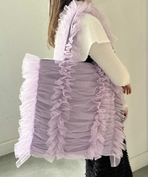 Casselini | 【Casselini】チュールシャーリングトート 242-110517(トートバッグ)