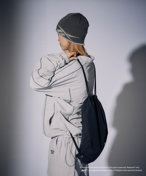 Reebok(リーボック)の「【Reebok別注】ロゴビーニー(ニットキャップ/ビーニー・メンズ・チャコールグレー/ライトグレー/スカイブルー・ONE SIZE)」の10枚目の写真