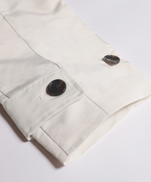 coca（coca）（コカ）の「ショート丈トレンチコート（トレンチコート・レディース・アイボリー/ベージュ・L/M）」の16枚目の写真