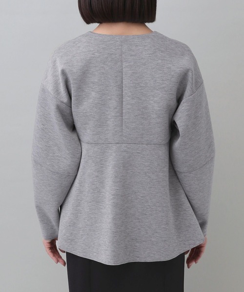 【e/rm】ペプラムカーディガンセットドレスワンピース（ワンピース）｜e/rm（イーアールエム）