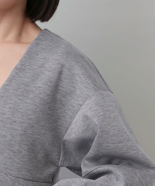 【e/rm】ペプラムカーディガンセットドレスワンピース（ワンピース）｜e/rm（イーアールエム）