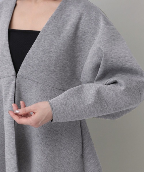 【e/rm】ペプラムカーディガンセットドレスワンピース（ワンピース）｜e/rm（イーアールエム）