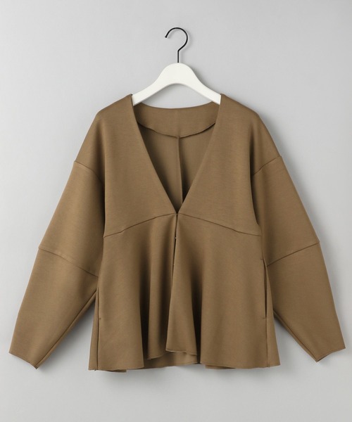 【e/rm】ペプラムカーディガンセットドレスワンピース（ワンピース）｜e/rm（イーアールエム）