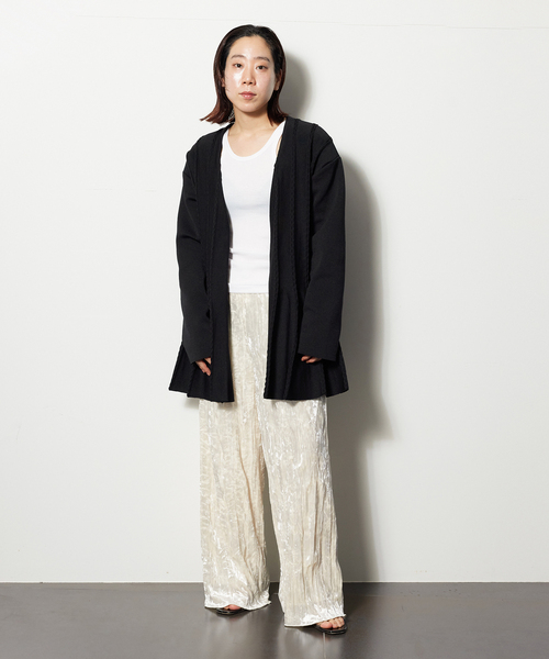 CITYSHOP(シティーショップ)の「CRASH VELVET パンツ(その他パンツ・レディース・パープル/ホワイト・38/36)」の8枚目の写真