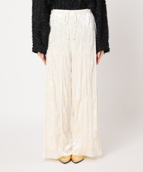 CITYSHOP(シティーショップ)の「CRASH VELVET パンツ(その他パンツ・レディース・パープル/ホワイト・38/36)」の16枚目の写真