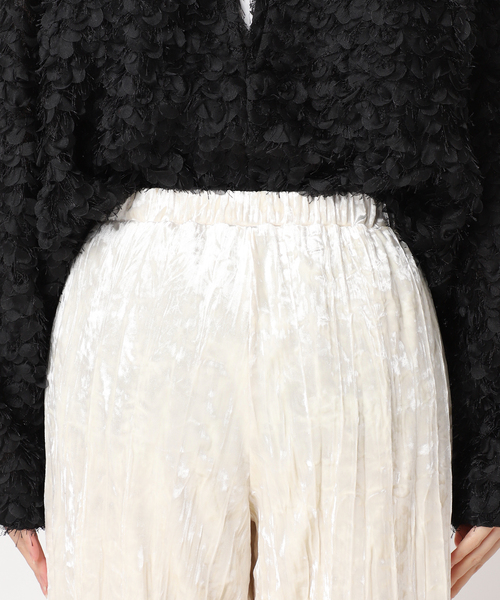 CITYSHOP(シティーショップ)の「CRASH VELVET パンツ(その他パンツ・レディース・パープル/ホワイト・38/36)」の19枚目の写真