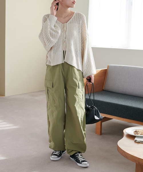 DISCOAT（ディスコート）の「カーゴパンツ（カーゴパンツ・レディース・ホワイト系その他/カーキ・FREE）」の12枚目の写真