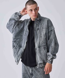 Iroquois イロコイ メンズライダース ダメージ加工デニムジャケット Iroquois（イロコイ）の「IROQUOIS イロコイ / 11oz OLD DENIM