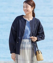 新品CEaRET FROM araara⭐︎ショートブルゾンコート⭐︎ネイビー 23区 トリアセダブルジョーゼット ブルゾン ネイビー - メルカリ